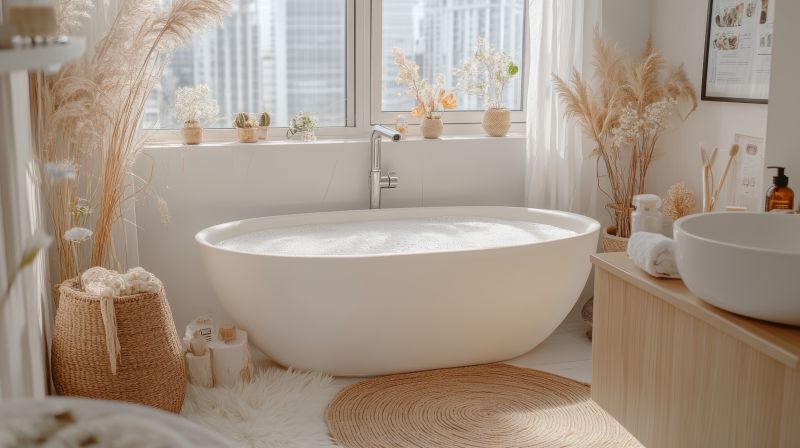 Indoor Bathtub Installation